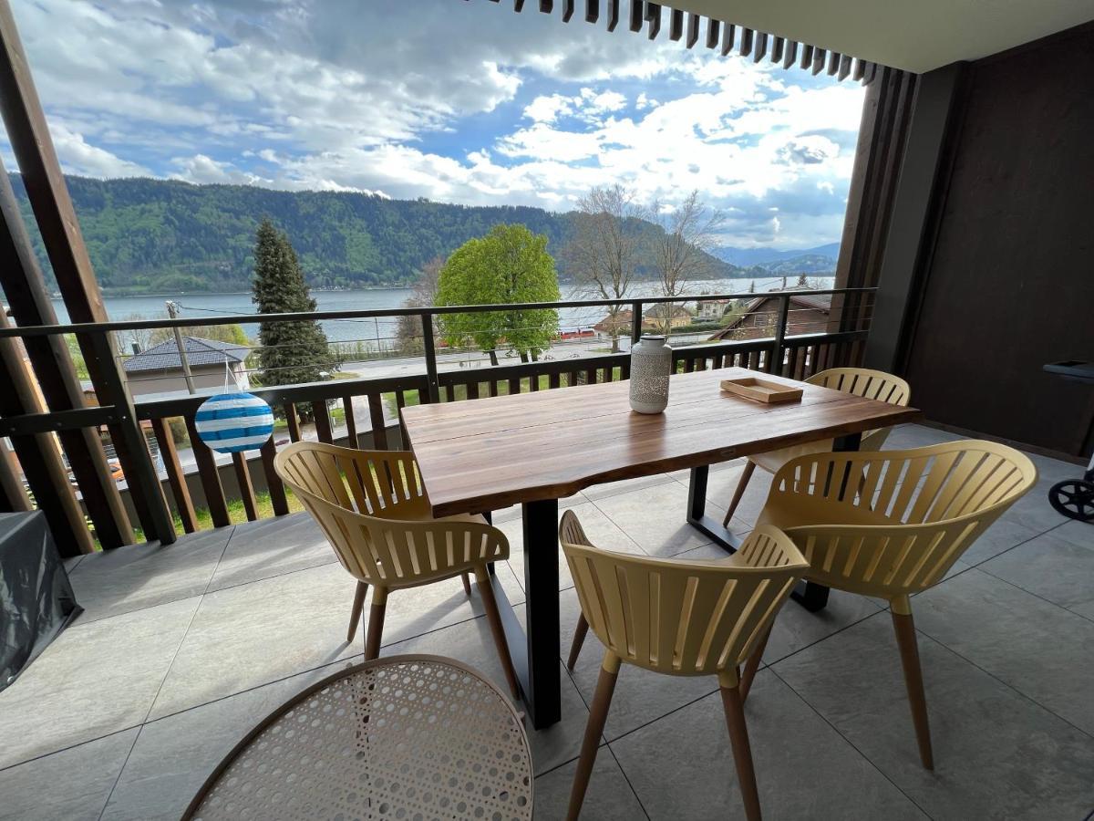 Ferienwohnung Mit Seeblick - Ossiacher See Gerlitzen Sattendorf Esterno foto